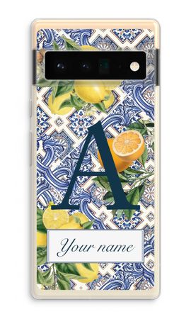 Monogram Blue tiles