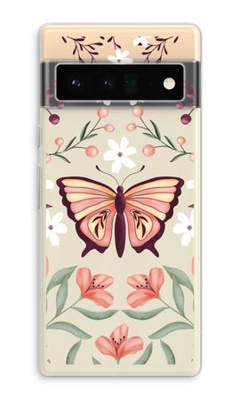 Butterfly in a floral world