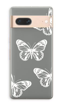 White butterfly