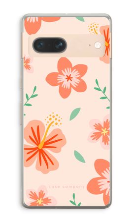 Tropical Pink Flowers