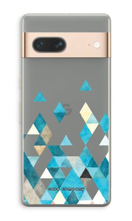 Triangoli Colorati in Blu