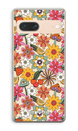 Retro Flowers N°2 - Yellow