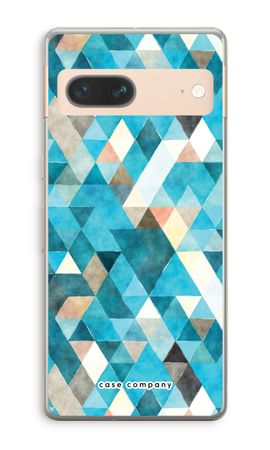 Triangoli Colorati in Blu