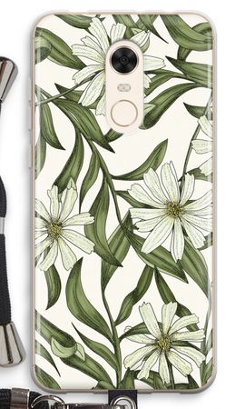 White flower pattern