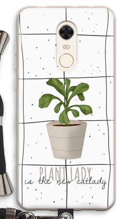 Houseplant on windowpane