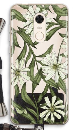 White flower pattern