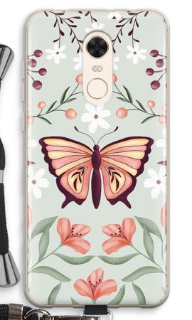 Butterfly in a floral world
