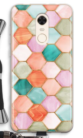 Hexagons in stained glass