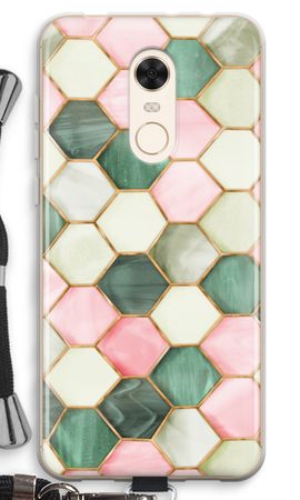 Hexagons in stained glass