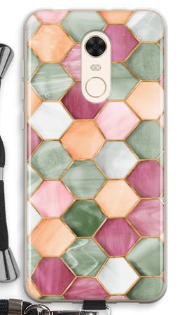 Hexagons in stained glass