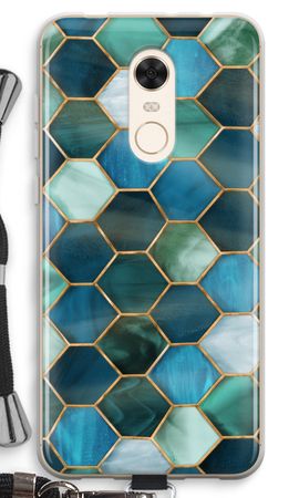 Hexagons in stained glass