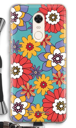 Retro Flowers - Blue