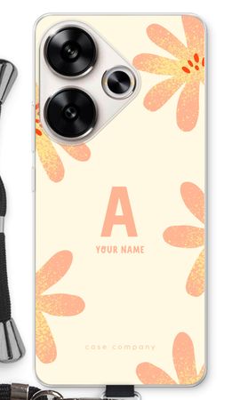 Peach Blossom Monogram