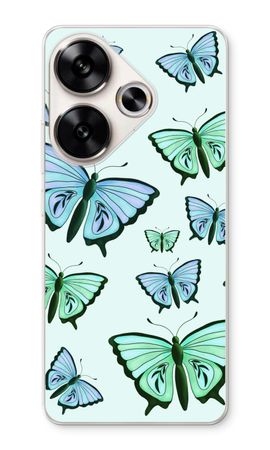 Blue & Green Butterflies