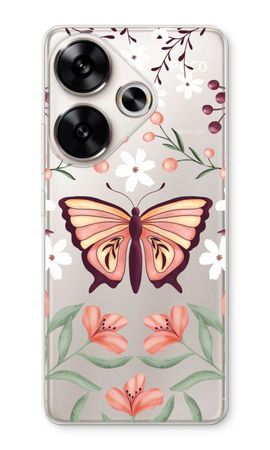 Butterfly in a floral world