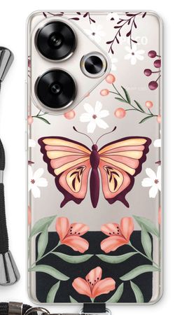 Butterfly in a floral world