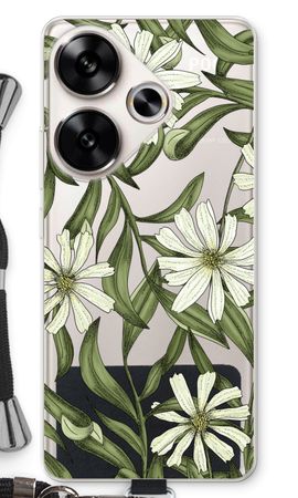 White flower pattern