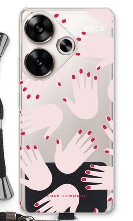 Hands pink