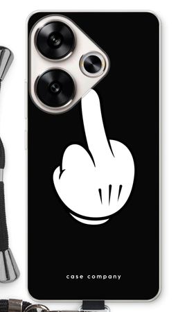 Middle finger black
