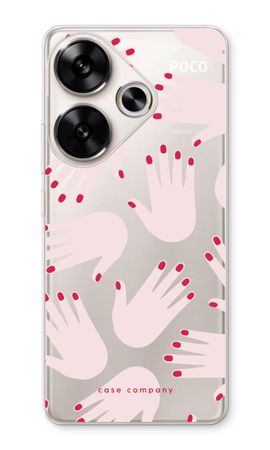 Hands pink