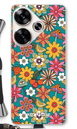 Retro Flowers N°2 - Blue