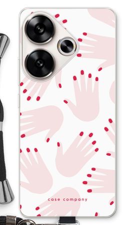 Hands pink