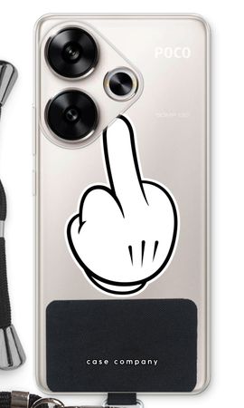 Middle finger black