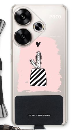 Black and white cactus