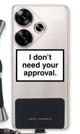 Don't need approval
