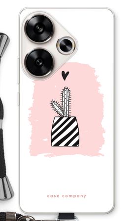 Black and white cactus