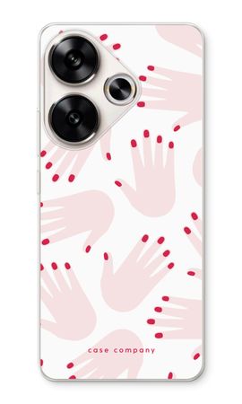 Hands pink