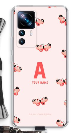 Rosy Butterflies Monogram