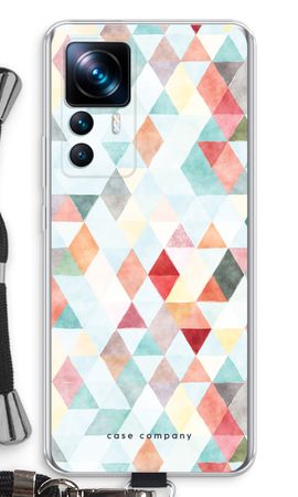 Coloured triangles pastel