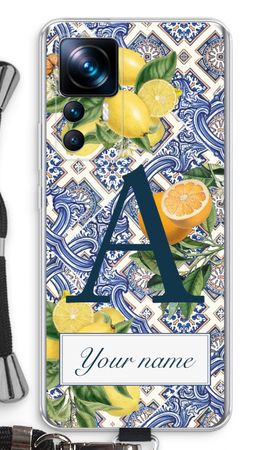 Monogram Piastrelle blu