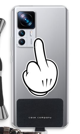 Middle finger black