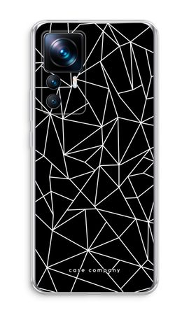 Weiße geometrische Linien