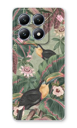 Tropical jungle toucan