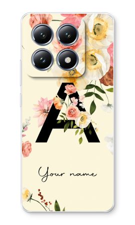 Flirty Flowers Monogram