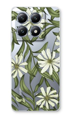 White flower pattern