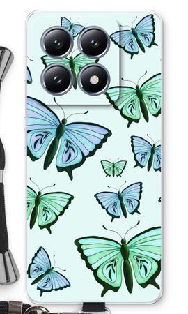 Blue & Green Butterflies