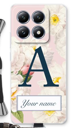 Frühlingsblumen weiße Rosen