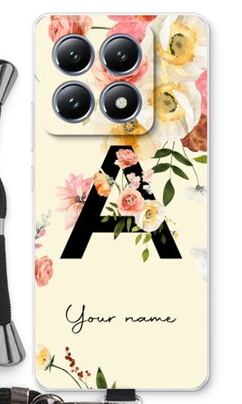 Flirty Flowers Monogram