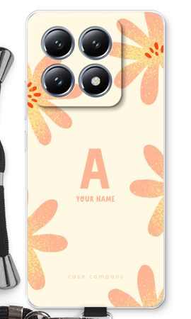 Peach Blossom Monogram