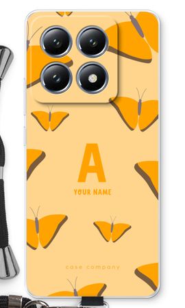 Amber Butterflies Monogram