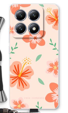 Tropical Pink Flowers