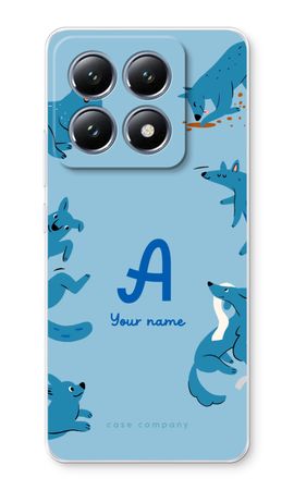 Playful Dogs Monogram