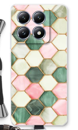 Hexagons in stained glass