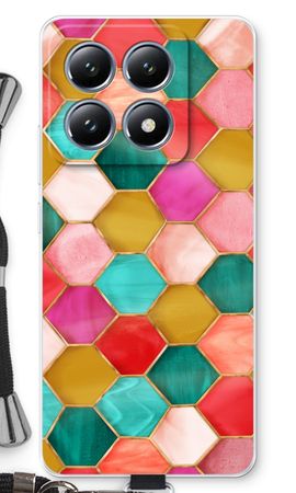 Hexagons in stained glass