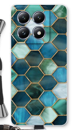 Hexagons in stained glass