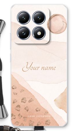Gold Spots Namecase - Blush